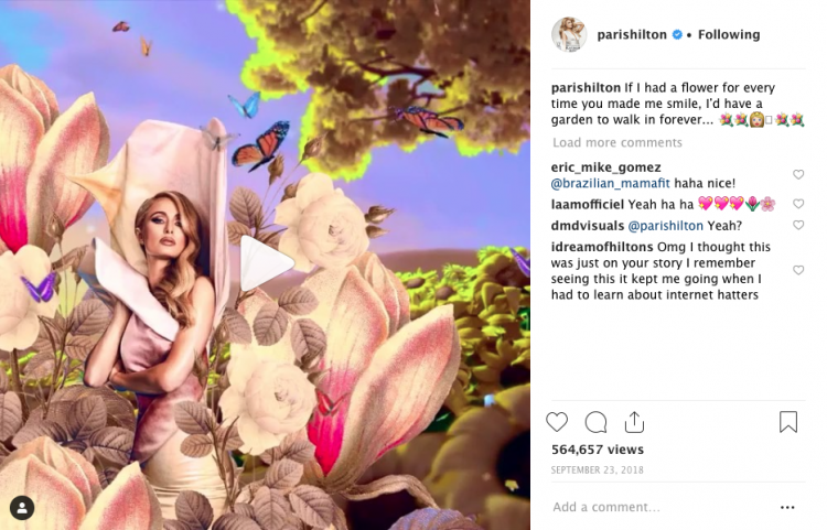Instagram Video's voor&nbsp;Paris Hilton&nbsp;2017/ 2018 PLAY VIDEO&nbsp;